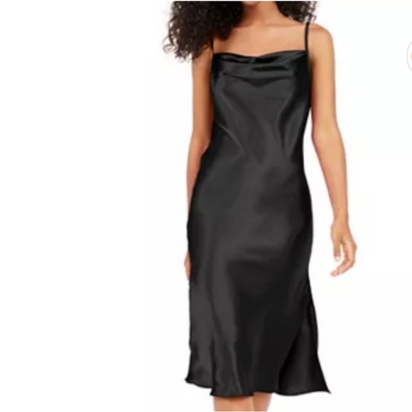 bebe Dresses & Skirts - ୨୧ ･ﾟ✧ Bebe V Neck Satin Slip Dress NWOT